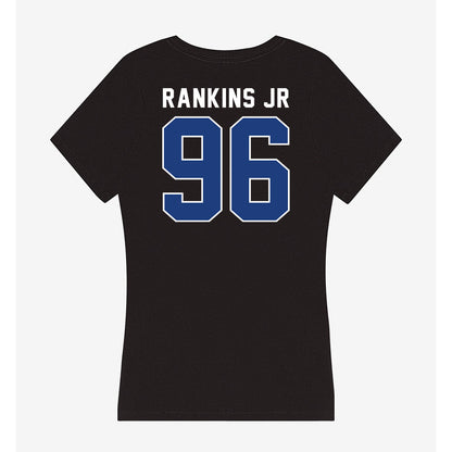 McNeese State - NCAA Football : Devwin Rankins Jr - Women's V-Neck T-Shirt-1