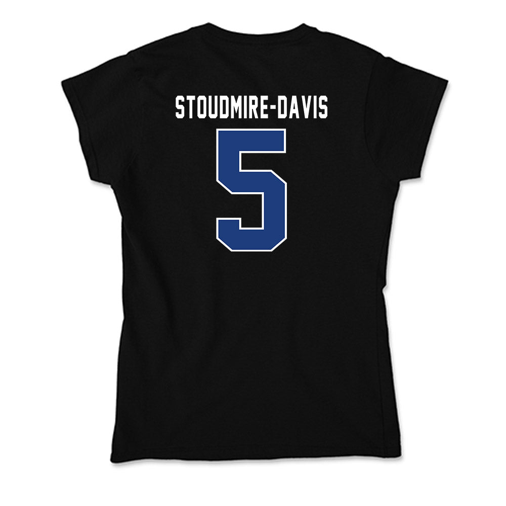 McNeese State - NCAA Football : Javon Stoudmire-Davis - Soft Style Women’s T-Shirt-1