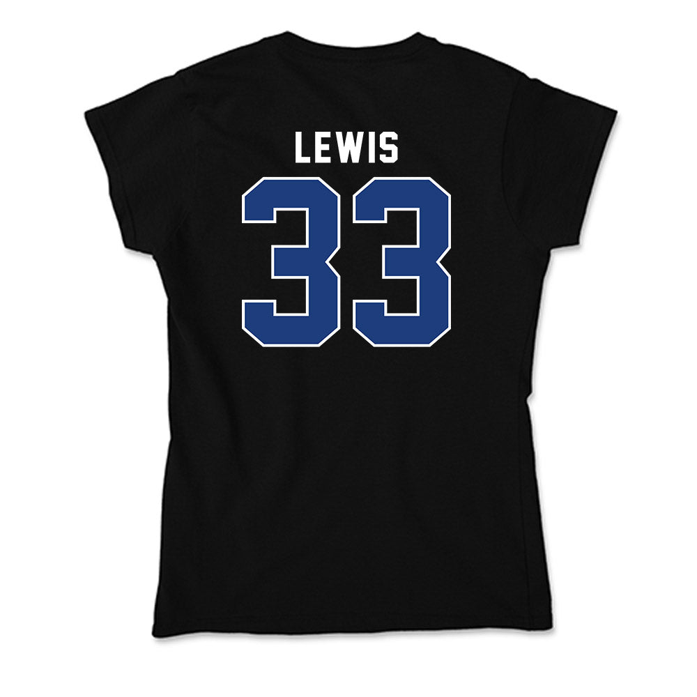 McNeese State - NCAA Football : Sandy Lewis - Soft Style Women’s T-Shirt-1