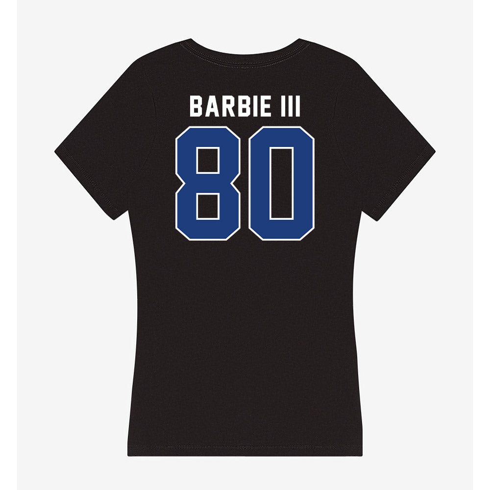 McNeese State - NCAA Football : Johnnie Barbie III - Women's V-Neck T-Shirt-1
