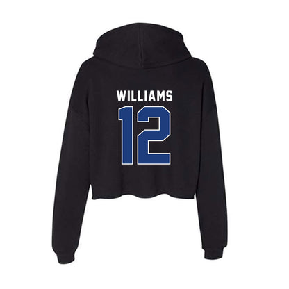 McNeese State - NCAA Softball : Kadence Williams - Women's Crop Fleece Hoodie-1