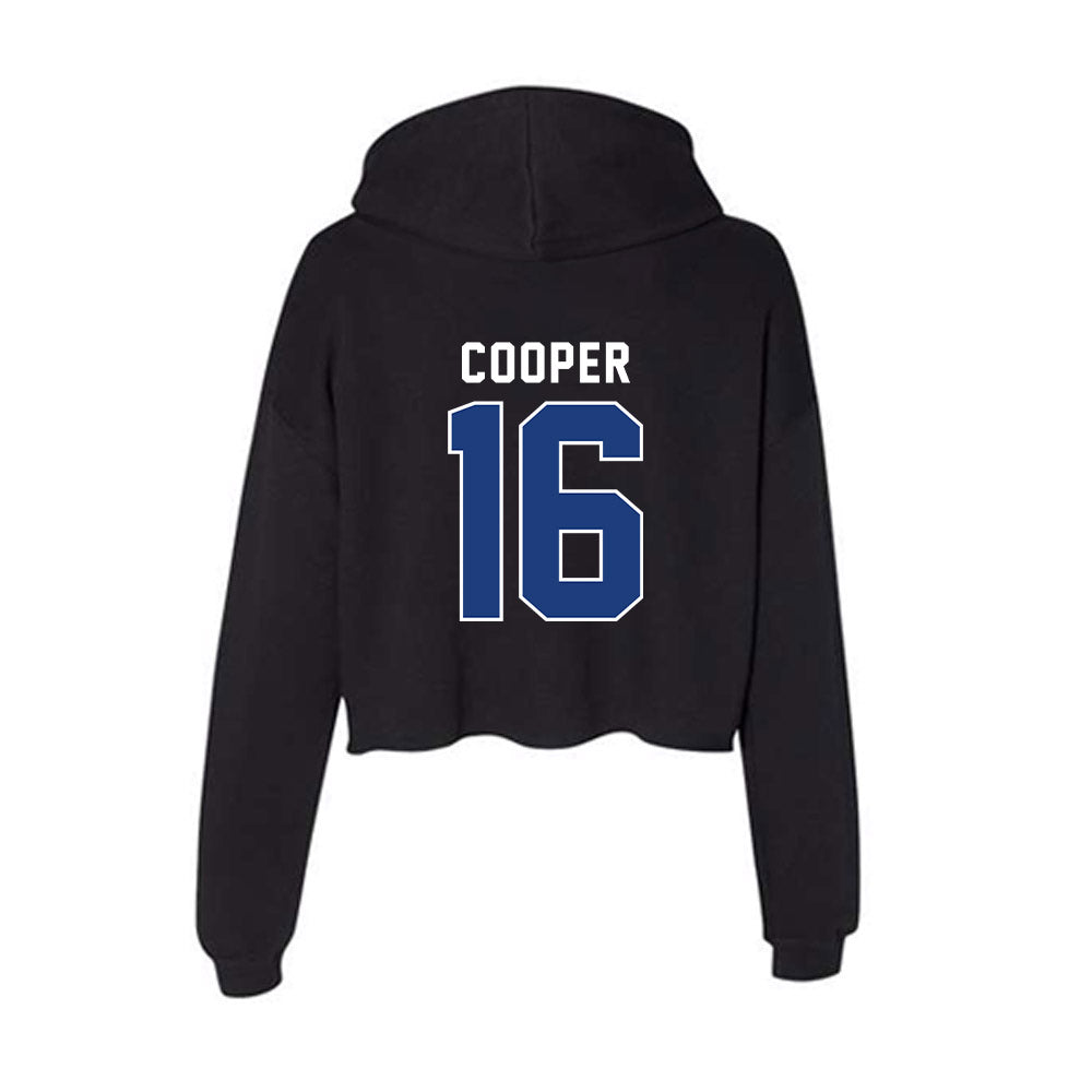 McNeese State - NCAA Baseball : Korey Cooper - Women's Crop Fleece Hoodie-1