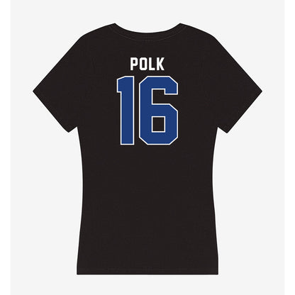 McNeese State - NCAA Football : Kylon Polk - Women's V-Neck T-Shirt-1