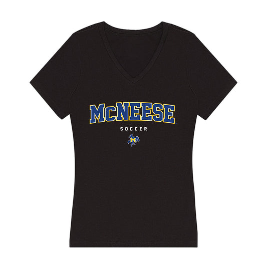 McNeese State - NCAA Women's Soccer : Vitoria Mitre - Women's V-Neck T-Shirt-0