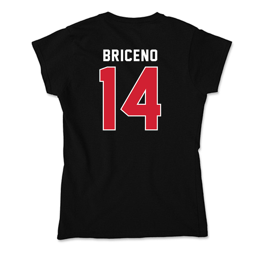 Eastern Washington - NCAA Women's Soccer : Savvy Briceno - Soft Style Women’s T-Shirt-1