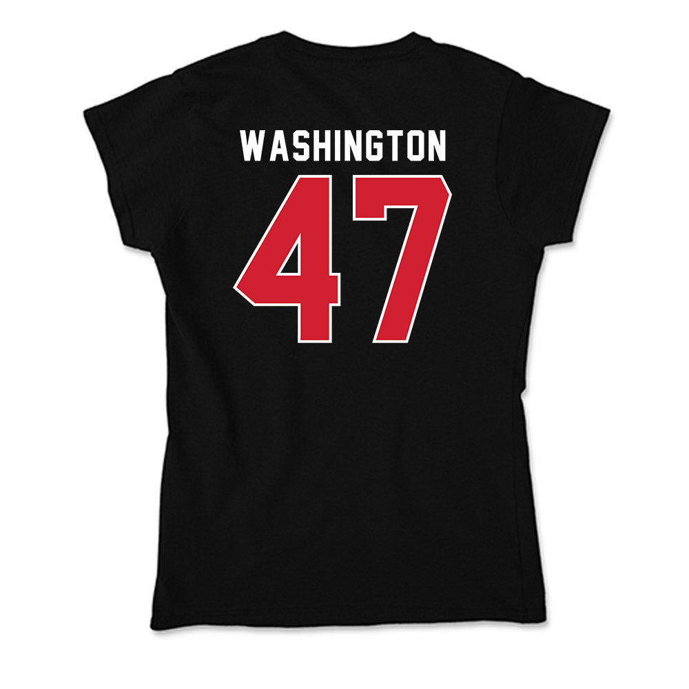 Eastern Washington - NCAA Football : Messiah Washington - Soft Style Women’s T-Shirt-1