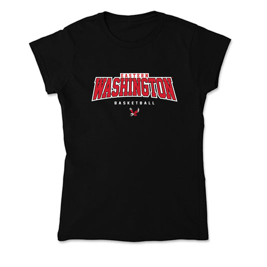 Eastern Washington - NCAA Men's Basketball : Jamil Miller - Soft Style Women’s T-Shirt-0
