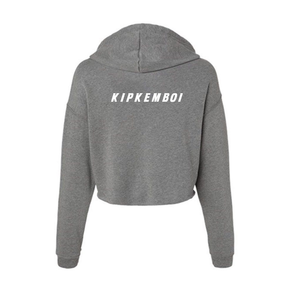Hofstra - NCAA Men's Cross Country : Abel Kipkemboi - Women's Crop Fleece Hoodie-1