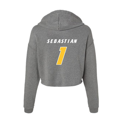 Hofstra - NCAA Men's Lacrosse : Tyler Sebastian - Women's Crop Fleece Hoodie-1