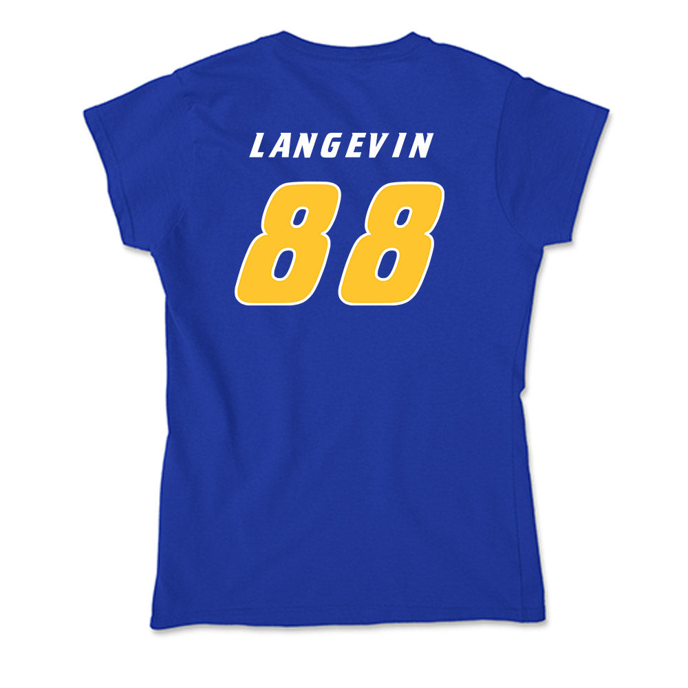 Hofstra - NCAA Men's Lacrosse : Cole Langevin - Soft Style Women’s T-Shirt-1