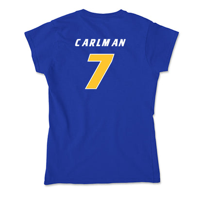 Hofstra - NCAA Men's Soccer : Bastian Carlman - Soft Style Women’s T-Shirt-1