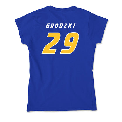 Hofstra - NCAA Men's Soccer : Anthony Grodzki - Soft Style Women’s T-Shirt-1