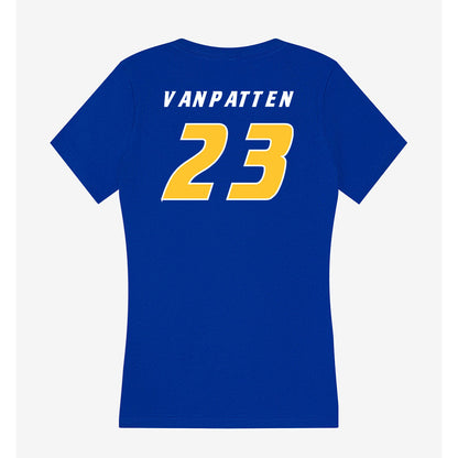 Hofstra - NCAA Women's Basketball : Olivia VanPatten - Women's V-Neck T-Shirt-1