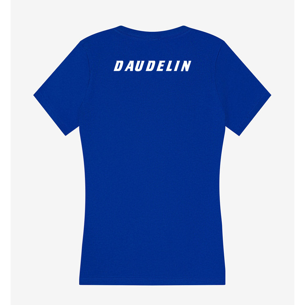 Hofstra - NCAA Men's Track & Field : Zachary Daudelin - Women's V-Neck T-Shirt-1