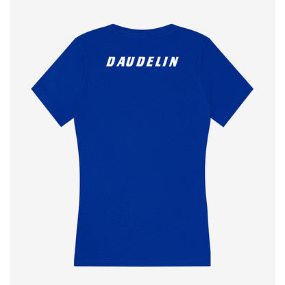 Hofstra - NCAA Men's Track & Field : Zachary Daudelin - Women's V-Neck T-Shirt-1