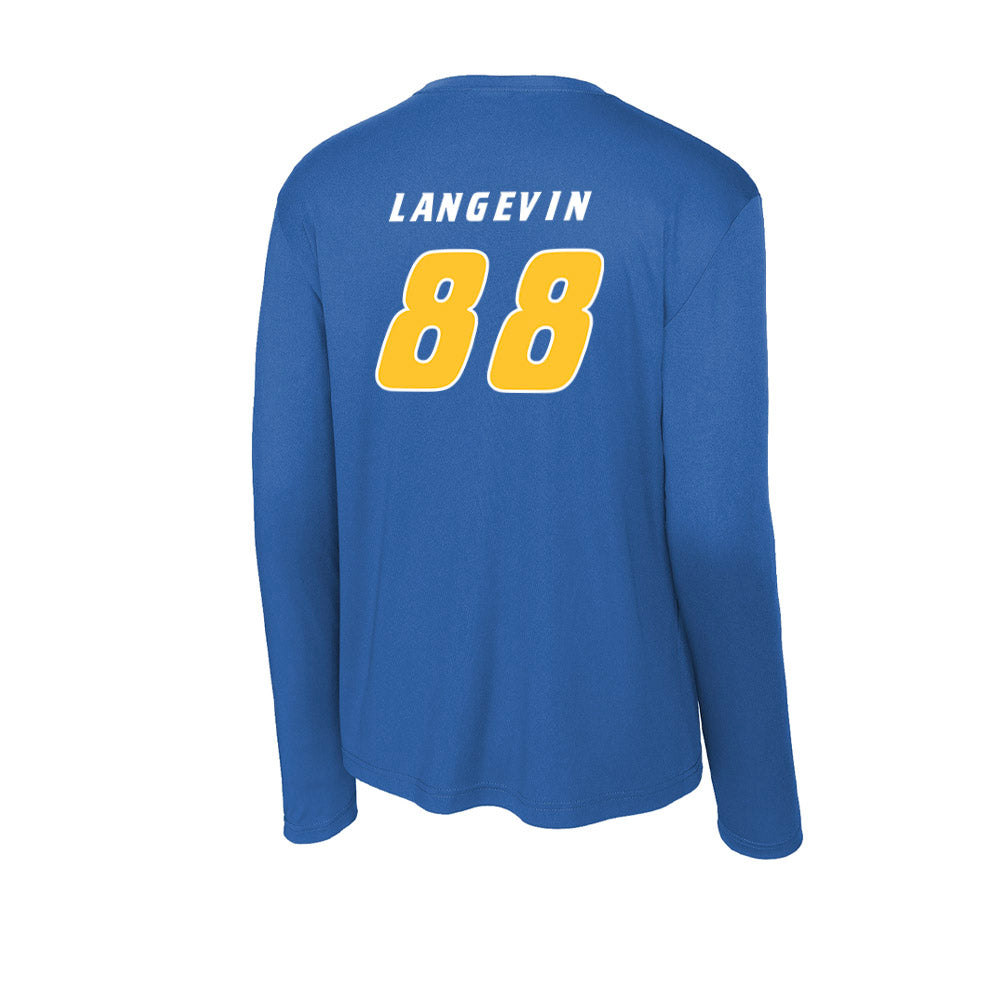Hofstra - NCAA Men's Lacrosse : Cole Langevin - Activewear Long Sleeve T-Shirt-1