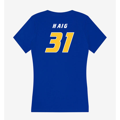 Hofstra - NCAA Softball : Kailyn Haig - Women's V-Neck T-Shirt-1