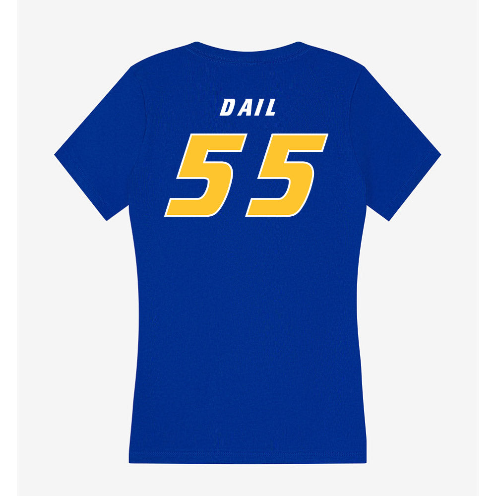 Hofstra - NCAA Men's Lacrosse : Brody Dail - Women's V-Neck T-Shirt-1
