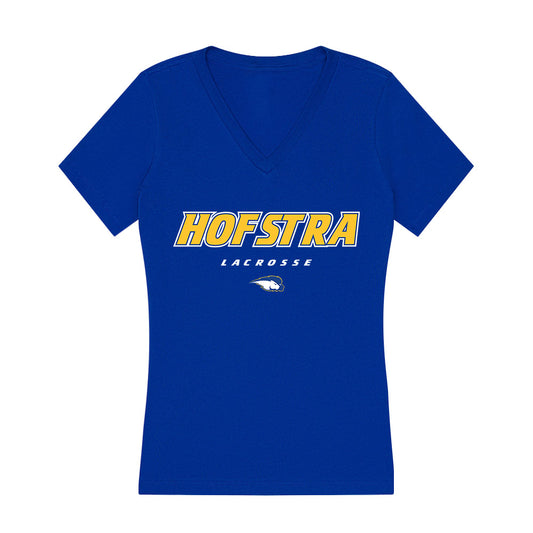 Hofstra - NCAA Women's Lacrosse : Lila Callahan - Women's V-Neck T-Shirt-0