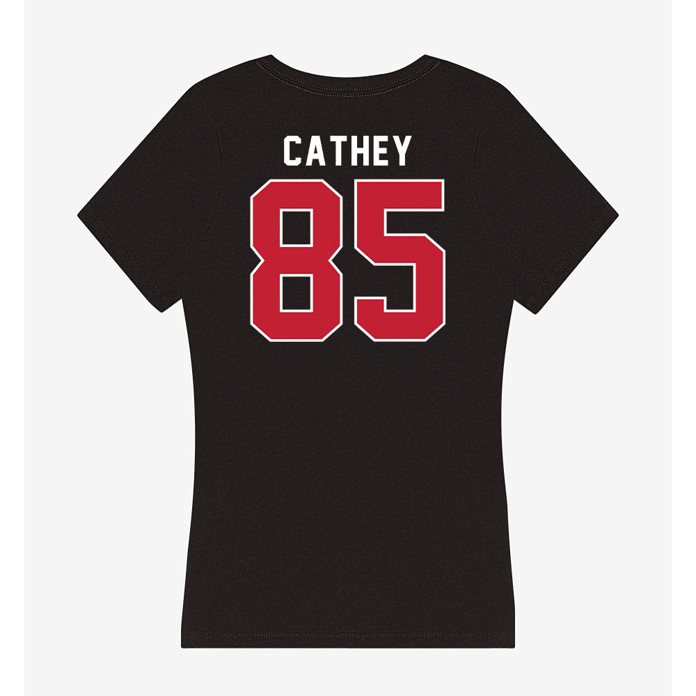 APSU - NCAA Football : Jabari Cathey - Classic Shersey Women's V-Neck T-Shirt-3