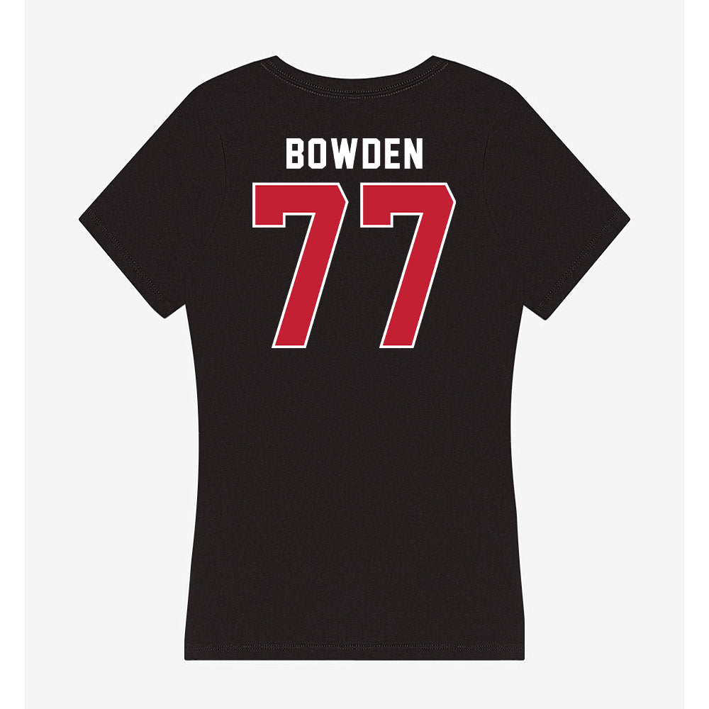 APSU - NCAA Football : Zakery Bowden - Classic Shersey Women's V-Neck T-Shirt-3