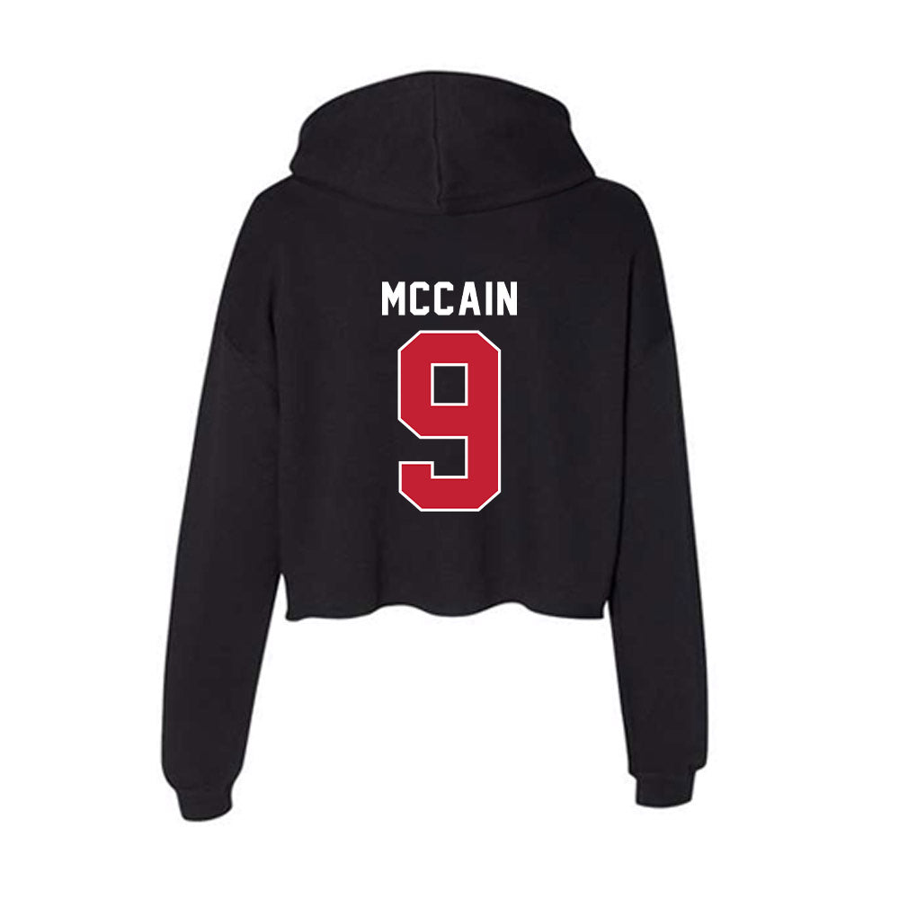 APSU - NCAA Baseball : Bryce McCain - Classic Shersey Women's Crop Fleece Hoodie-3