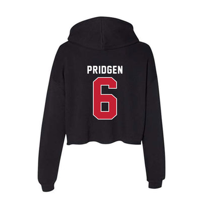 APSU - NCAA Baseball : Paris Pridgen - Classic Shersey Women's Crop Fleece Hoodie-2