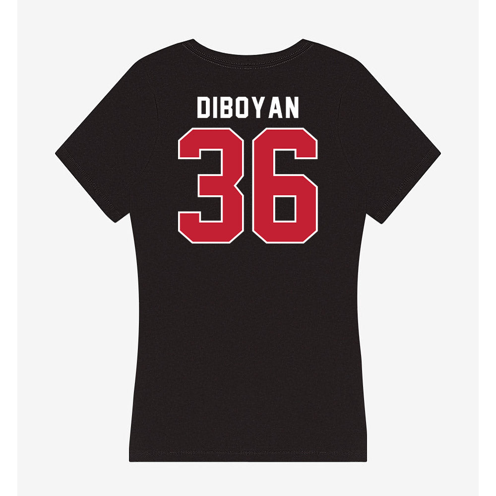 APSU - NCAA Football : Hamilton DiBoyan - Classic Shersey Women's V-Neck T-Shirt-1