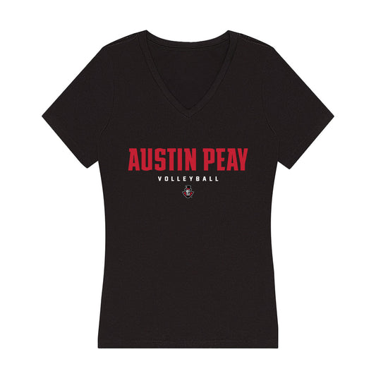 APSU - NCAA Women's Volleyball : Dayan Malave - Classic Shersey Women's V-Neck T-Shirt-0