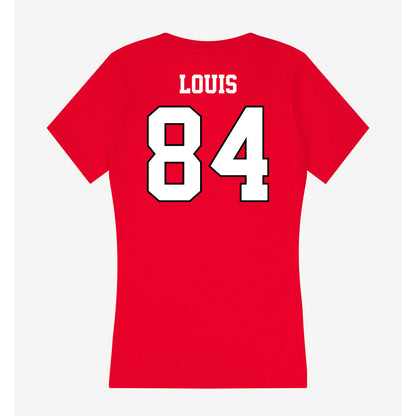 Youngstown State - NCAA Football : Emy Louis - Classic Shersey Women's V-Neck T-Shirt-1