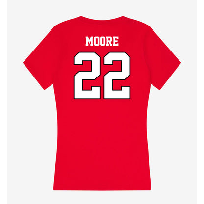 Youngstown State - NCAA Women's Lacrosse : Kaylie Moore - Classic Shersey Women's V-Neck T-Shirt-1