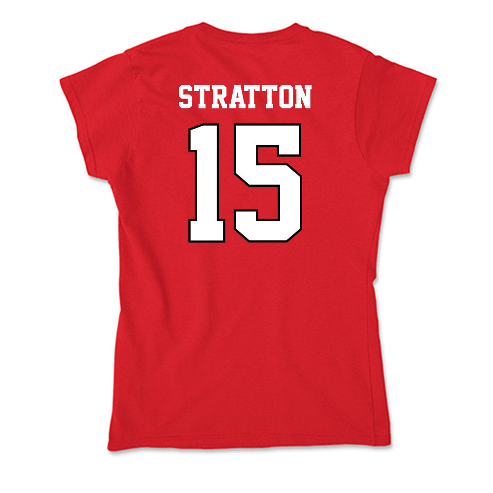 Youngstown State - NCAA Women's Volleyball : Ava Stratton - Classic Shersey Soft Style Women’s T-Shirt-1