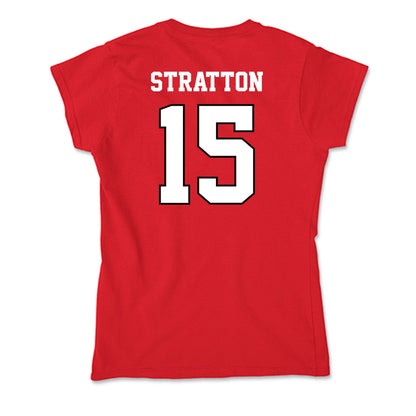 Youngstown State - NCAA Women's Volleyball : Ava Stratton - Classic Shersey Soft Style Women’s T-Shirt-1