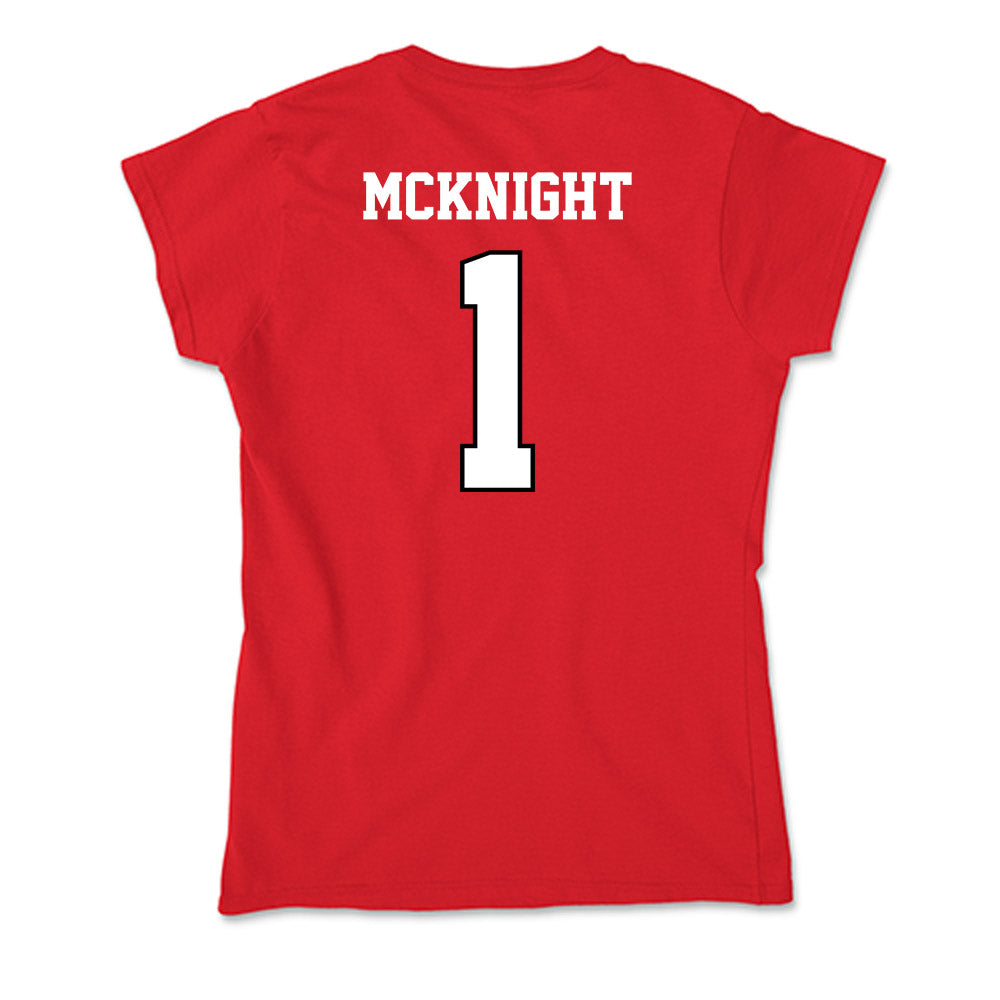 Youngstown State - NCAA Women's Basketball : Evelyn McKnight - Classic Shersey Soft Style Women’s T-Shirt-1