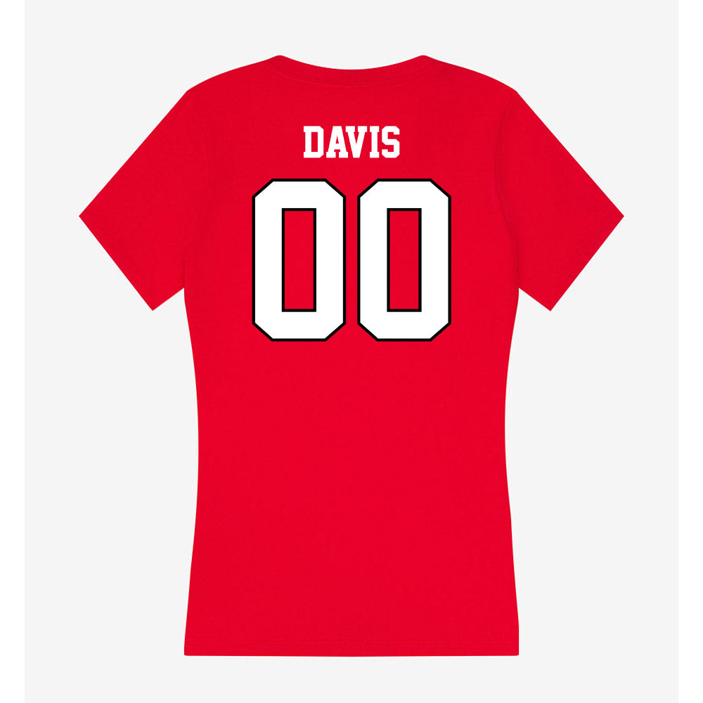 Youngstown State - NCAA Baseball : Bo Davis - Classic Shersey Women's V-Neck T-Shirt-1