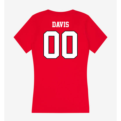 Youngstown State - NCAA Baseball : Bo Davis - Classic Shersey Women's V-Neck T-Shirt-1