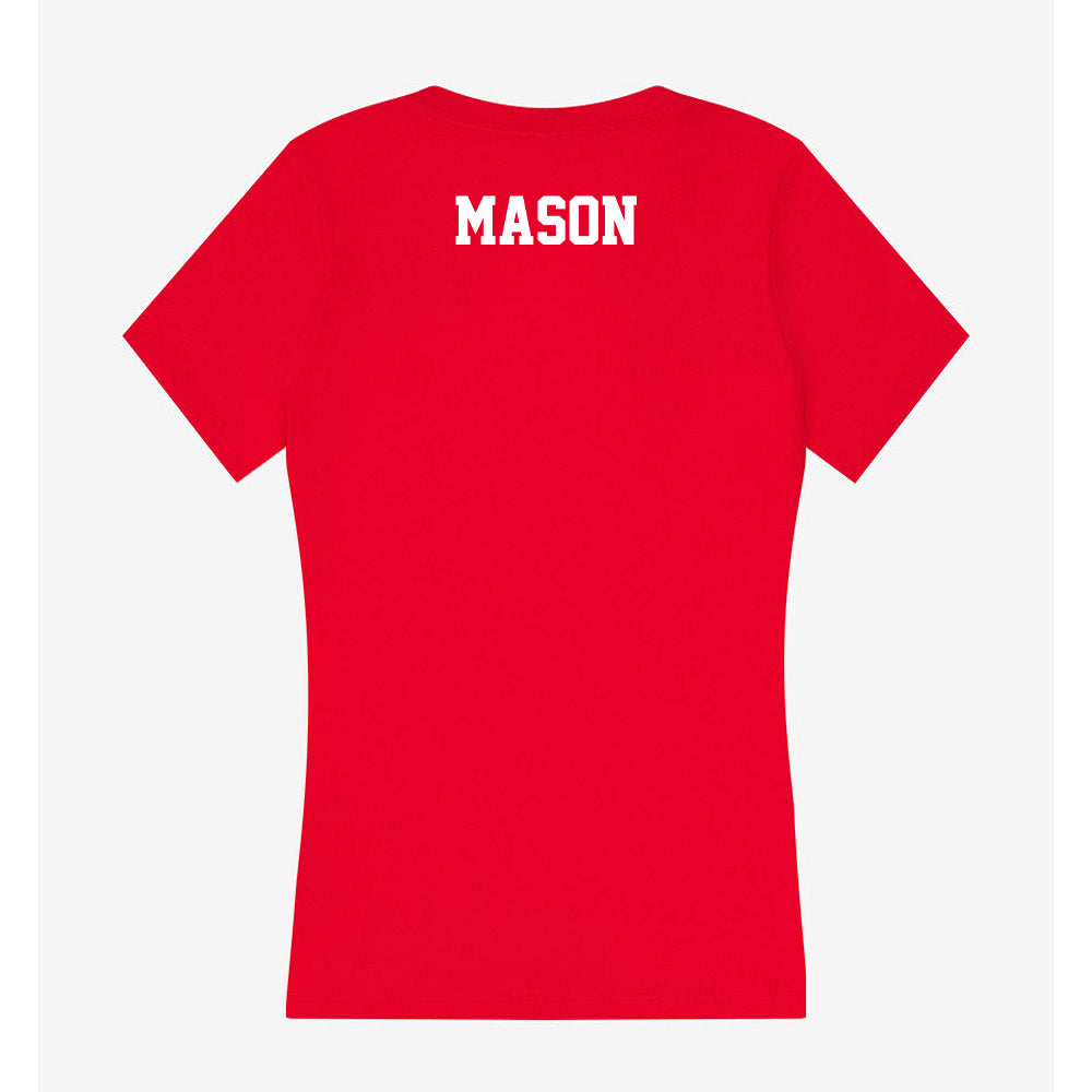 Youngstown State - NCAA Women's Bowling : Amber Mason - Classic Shersey Women's V-Neck T-Shirt-1