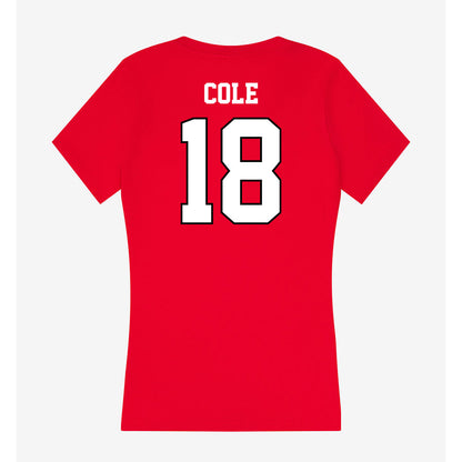 Youngstown State - NCAA Football : Shane Cole - Classic Shersey Women's V-Neck T-Shirt-1