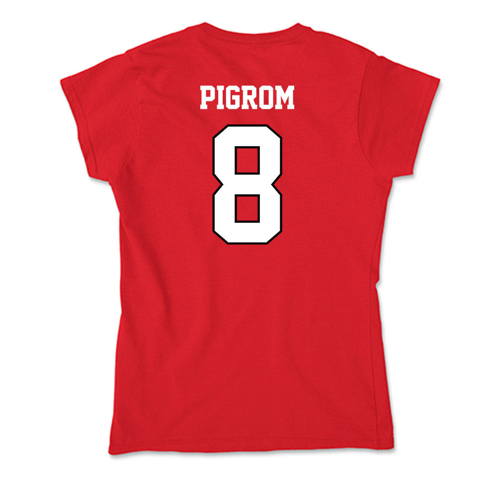 Youngstown State - NCAA Women's Lacrosse : Skylar Pigrom - Classic Shersey Soft Style Women’s T-Shirt-1