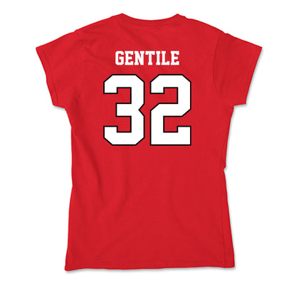 Youngstown State - NCAA Football : Dante Gentile - Classic Shersey Soft Style Women’s T-Shirt-1