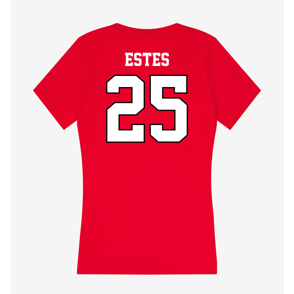Youngstown State - NCAA Baseball : Sumner Estes - Classic Shersey Women's V-Neck T-Shirt-1