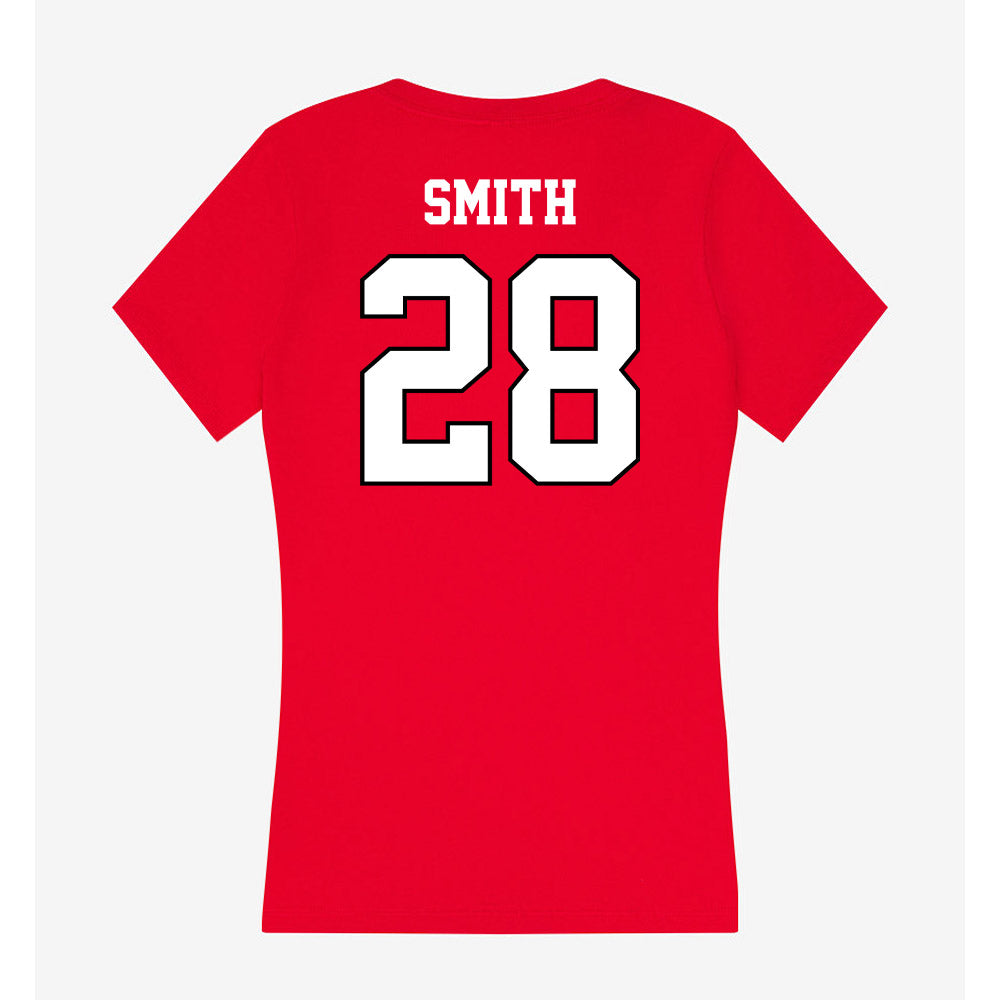 Youngstown State - NCAA Baseball : Austin Smith - Classic Shersey Women's V-Neck T-Shirt-1