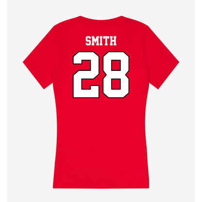 Youngstown State - NCAA Baseball : Austin Smith - Classic Shersey Women's V-Neck T-Shirt-1