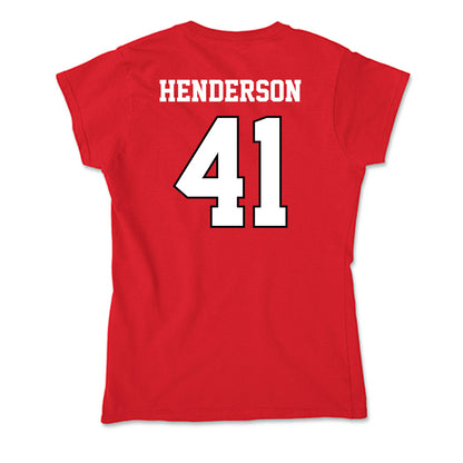 Youngstown State - NCAA Baseball : Mark Henderson - Classic Shersey Soft Style Women’s T-Shirt-1