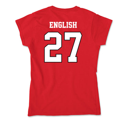 Youngstown State - NCAA Baseball : Aidan English - Classic Shersey Soft Style Women’s T-Shirt-1