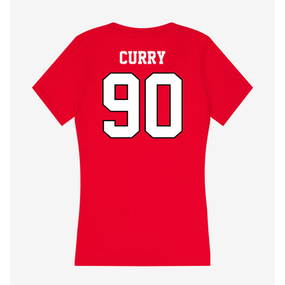 Youngstown State - NCAA Football : Ebony Curry - Classic Shersey Women's V-Neck T-Shirt-1