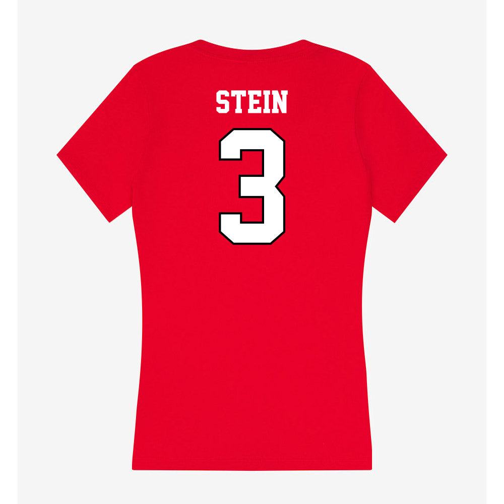 Youngstown State - NCAA Baseball : Bowman Stein - Classic Shersey Women's V-Neck T-Shirt-1