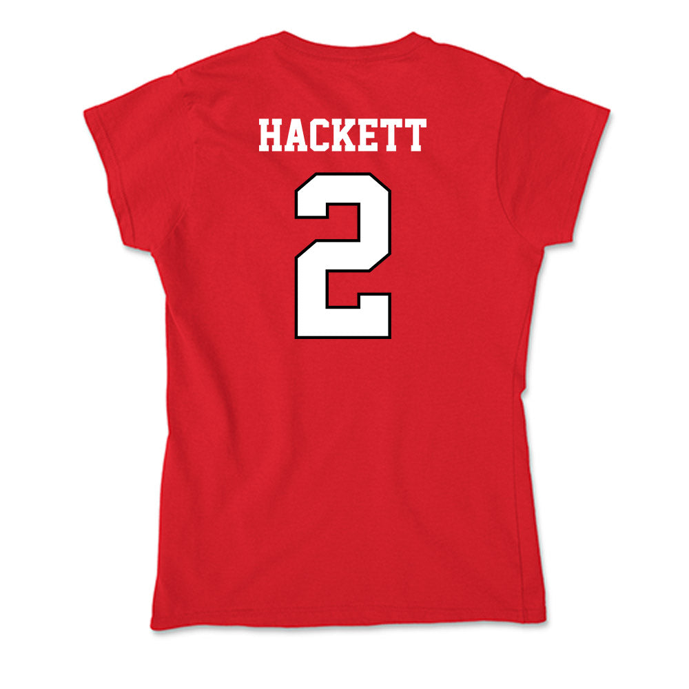 Youngstown State - NCAA Football : Isaiah Hackett - Classic Shersey Soft Style Women’s T-Shirt-1