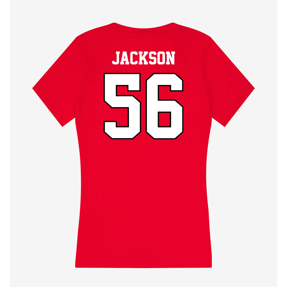 Youngstown State - NCAA Football : Naim Jackson - Classic Shersey Women's V-Neck T-Shirt-1