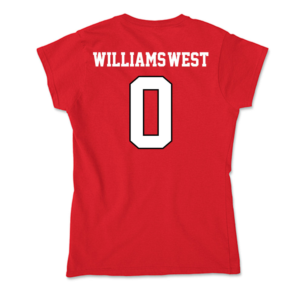 Youngstown State - NCAA Football : Jussiah Williams-West - Classic Shersey Soft Style Women’s T-Shirt-1